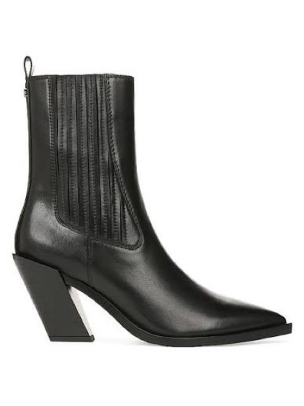 Sam Edelman Black Mandey Western Ankle Chelsea Boot US 8 / 8.5